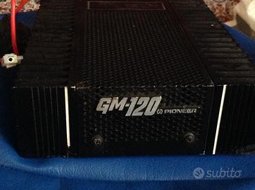 Amplificatore auto pioneer gm 120