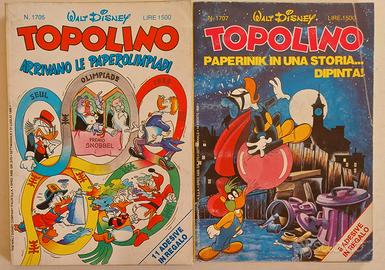 Fumetti Topolino con adesivi 
