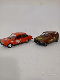 Lotto Fiat 1:24 Polistil & Hot Wheels, no Mebetoys