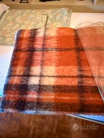Plaid matrimoniale lana mohair