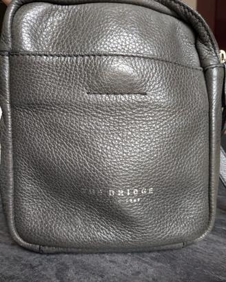 Borsello tracolla THE BRIDGE vera pelle, Antracite