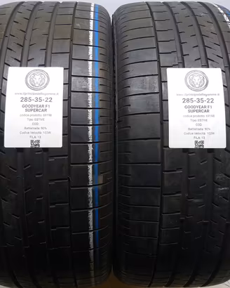 2 GOMME 285 35 22 GOODYEAR A69198