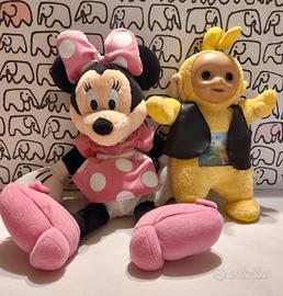 Minnie Mouse e Teletubbies Laa Laa