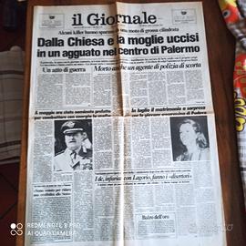 il Giornale - omicidio Dalla Chiesa