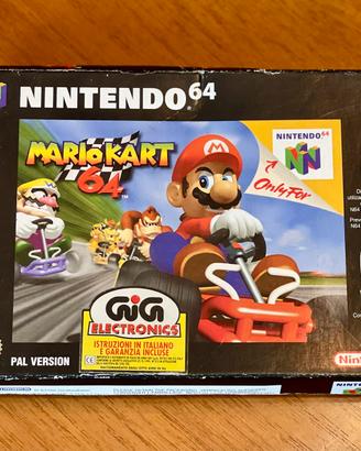 Mario Kart 64 - N64 PAL ITA con box e booklet