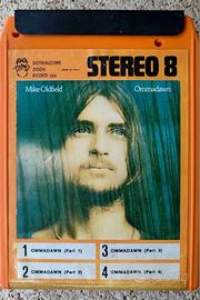 Cassetta Stereo 8 - RCA - Mike Oldfield "Ommadawn"