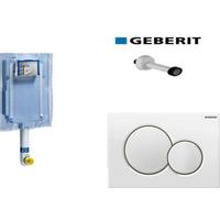 GEBERIT CASSETTA INCASSO COMPLETA DI PLACCA E CANO