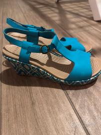 Scarpe crocs azzurre