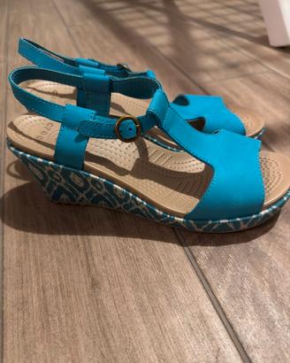 Scarpe crocs azzurre