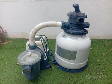 Pompa a sabbia Intex da 10.500 litri ora