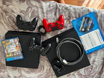 2 Playstation 4 con 3 controller