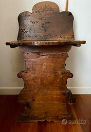 Sedia Antica Legno