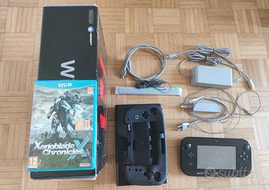 Nintendo Wii U nera + Xenoblade Chronicles X