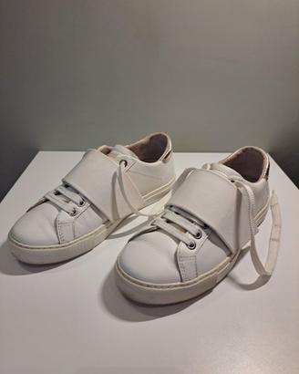 Sneakers bianche D.A.T.E. in pelle taglia 37