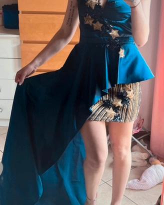 Vestito cerimonia xs/s rinascimento