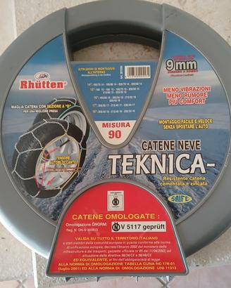 catene  per la neve 