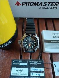 Citizen Aqualand-full set + cinturino inox origina