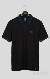 Polo Inter Milan FC Prodotto Ufficiale - Nera
