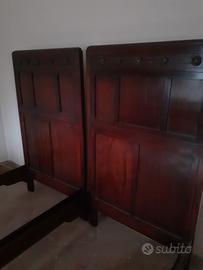 letto antico fine  800
