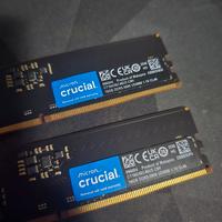RAM DDR5 32GB (2x16GB) Crucial CT16G56C46U5 – 5600