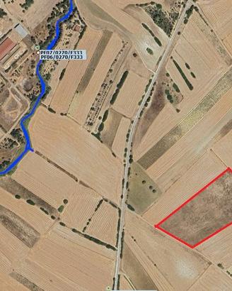 Terreno agricolo edificabile località paglioni