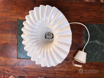 Lampadario in ceramica da cucina