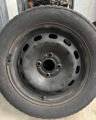 Cerchi e gomme neve ford fiesta mk6
