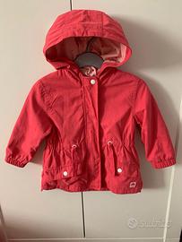 Parka giacca leggera rosa bimba bambina [1-2 anni]