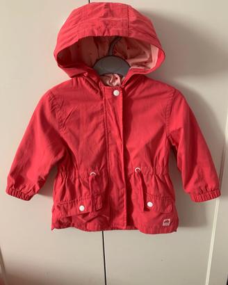 Parka giacca leggera rosa bimba bambina [1-2 anni]