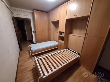 armadio con 2 letti a scomparsa