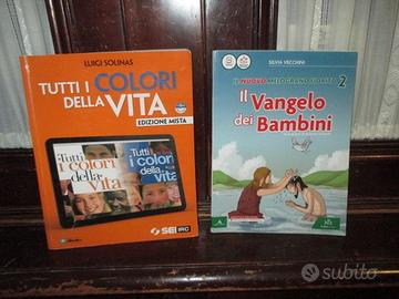 Nr. 2 libri scolastici di religione (tot. € 2)