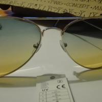 Occhiali Sole Lente Sfumata 400 Aviator e RayBan