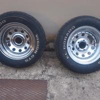 Cerchi cromati americani 7x15 Chevy Pontiac Buick