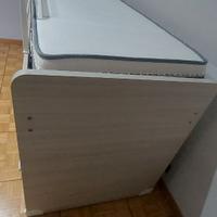 Letto doppio con cassettoni estraibile della OLVER