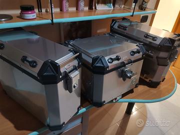 Set valigie trk502 in alluminio originali benelli