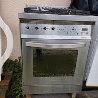 CUCINA LOFRA 4 FUOCHI INOX COMPLETA