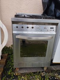 CUCINA LOFRA 4 FUOCHI INOX COMPLETA