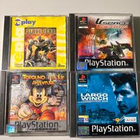 4 videogiochi PS1