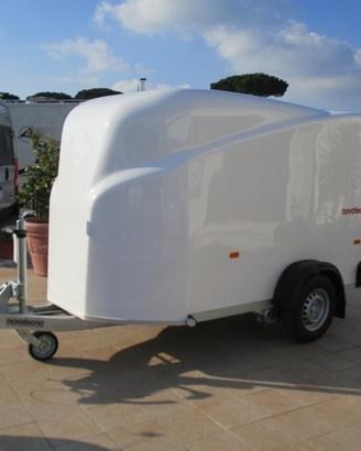 Carrello portamoto, scooter, ecc. chiuso in VTR