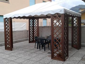 Gazebo in legno
