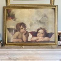 Cornice classica dorata stile Anticato”