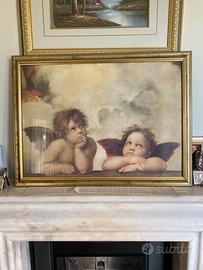 Cornice classica dorata stile Anticato”