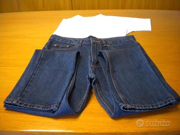JEANS UOMO tg.46+MAGLIETTA BIANCA