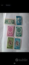 6 francobolli italiani del 1964/65  nuovi 