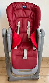 Seggiolone Chicco Polly Magic Relax rosso.