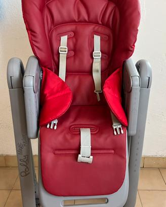 Seggiolone Chicco Polly Magic Relax rosso.