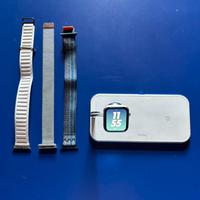 Apple Watch serie 6 44 mm alluninio + base charge