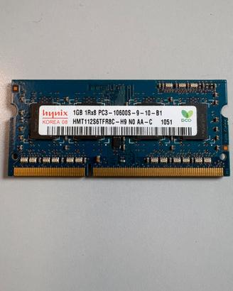 Hynix DDR3 SO-DIMM 1Gb