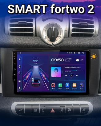 Autoradio Android SMART FORTWO W 451 452