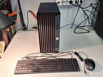 Postazione PC HP i7-10700 16GB RAM + monitor 22"